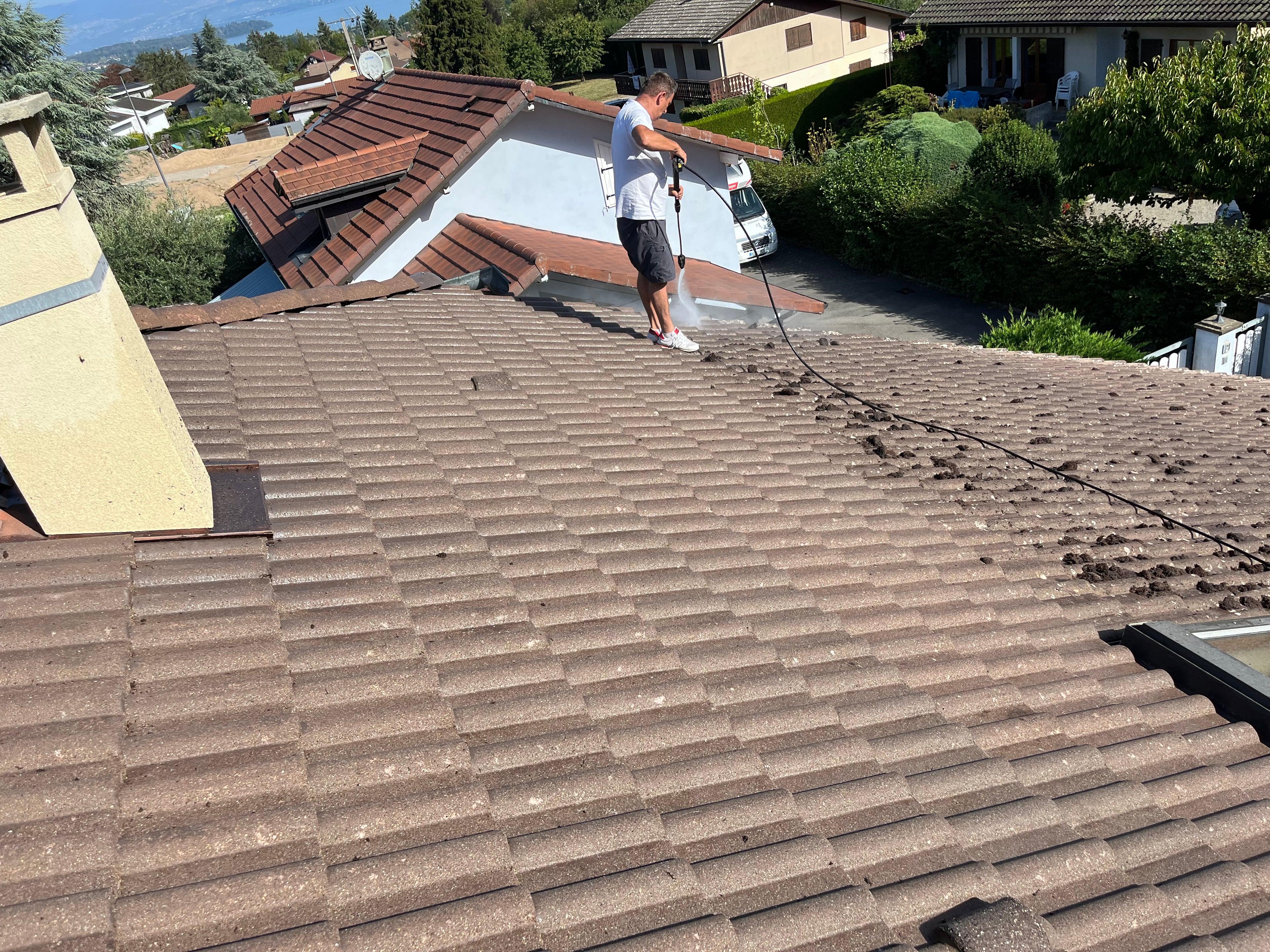 Nettoyage professionnel de façade en Vendée